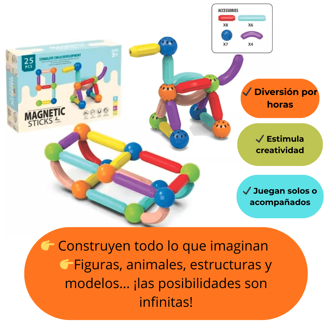 MagniBlocks™ Bloques Magnéticos