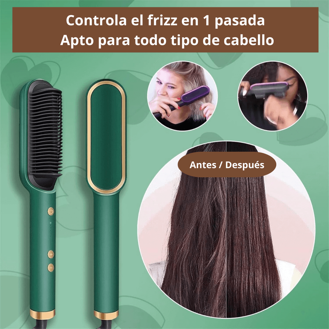 Cepillo Alisador Multifuncional