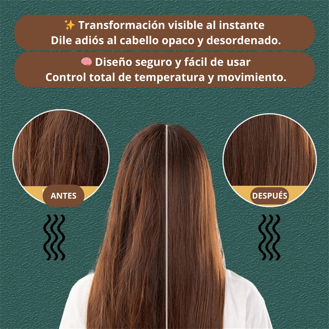 Cepillo Alisador Multifuncional