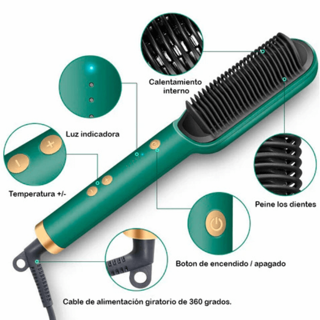 Cepillo Alisador Multifuncional